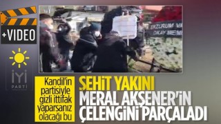 Şehit cenazesinde Meral Akşener'e tepki