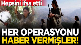 Teslim olan teröristler PKK destekçilerini ifşa etti: Her operasyonu haber verdiler