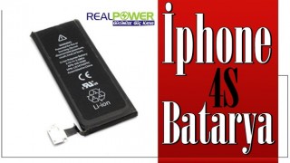 Ucuz İphone 4S Batarya Fiyatı RealPower’da!