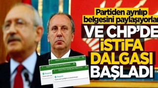 Ve CHP'de istifa dalgası başladı! Partiden ayrılıyorlar