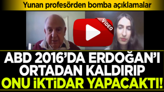 Yunan profesörden bomba iddia: ABD Erdoğan'ı devirip 'Dişi Kurdu' iktidar yapacaktı!