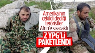 Afrin'e sızmaya çalışan 2 YPG'li terörist yakalandı