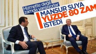 Ankara Büyükşehir Belediyesi'nin suya zam teklifi reddedildi