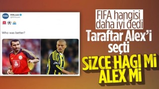 FIFA'nın oylamasını Alex kazandı