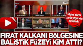 Fırat Kalkanı bölgesine balistik füzeyi kim attı? Mete Yarar açıkladı!