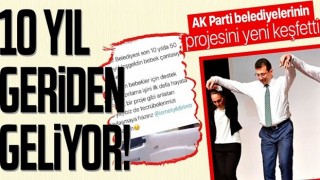 AK Parti ilçe belediyelerinin 10 yıldır uyguladığı 'bebek destek paketi'ni İBB Başkanı Ekrem İmamoğlu yeni keşfetti!