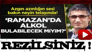 Azgın azınlığın sesi bakın neyi dert etmiş! Ramazan'da marketlerde alkol satılacağı garanti mi?