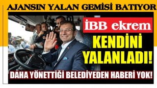 Ekrem kendini yalanladı! Daha belediyesinden haberi yok!