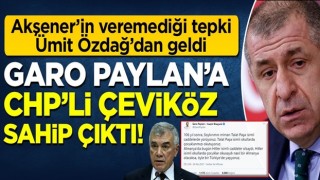 Garo Paylan'ın 'Ermeni soykırımı' skandalına tepki Ümit Özdağ'dan geldi: HDP'li Paylan'a CHP'li Çeviköz arka çıktı!