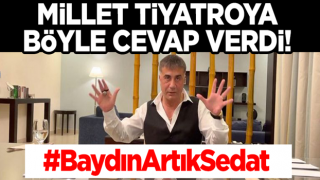 Türkiye'yi hedef alan Sedat Peker'e millet cevabı verdi: #BaydınArtıkSedat