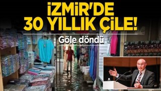 İzmir'de 30 yıllık çile! Göle döndü