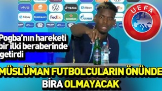 UEFA, EURO 2020’de Müslüman futbolcuların önüne bira şişesi koymayacak