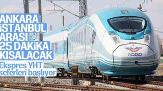 Ankara-İstanbul hattında ekspres YHT seferleri başlıyor