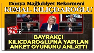 Bayrakçı ; ''Dünya mağlubiyet rekortmeni Kılıçdaroğlu !''