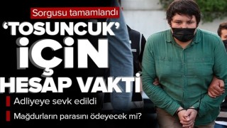 'Tosuncuk' Mehmet Aydın'ın sorgusu tamamlandı! Şimdi hesap vakti! Adliyeye sevk edildi.