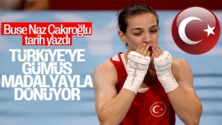 Buse Naz Çakıroğlu, olimpiyat ikincisi oldu