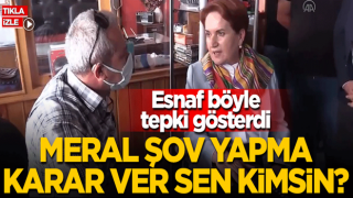 Meral şov yapma! Karar ver sen kimsin?