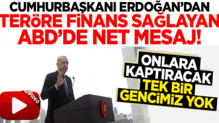 Başkan Erdoğan'dan ABD'de net mesaj: Terör örgütüne kaptıracak tek bir gencimiz yok!