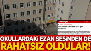 Bazı okullardan yükselen ezan sesi CHP yandaşı medyayı rahatsız etti! 'Okullarda ezan okunması hangi ihtiyacı karşılamaktadır?'