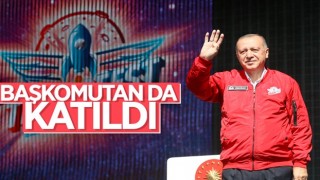 Cumhurbaşkanı Erdoğan, TEKNOFEST'e katıldı