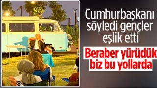 Cumhurbaşkanı Mersin'de gençlerle bir araya geldi