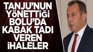 Tanju’nun yönettiği Bolu’da kabak tadı veren ihaleler