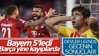 UEFA Şampiyonlar Ligi'nde gecenin sonuçları