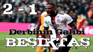 Beşiktaş, Galatasaray'ı 2 golle geçti