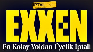 En Kolay Yoldan Üyelik İptali: Instagram - EXXEN