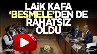 Laik kafa bu sefer ‘Besmele’den rahatsız oldu