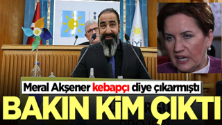 Meral Akşener 'pideci' diye çıkarmıştı! Bakın kim çıktı