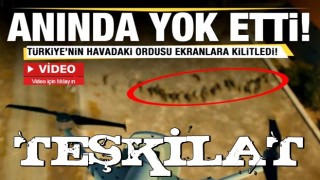 Teşkilat dizisine damga vuran sahne! Sürü SİHA'lar anında yok etti