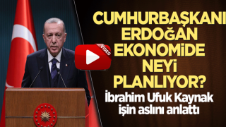 Cumhurbaşkanı Erdoğan ekonomide neyi planlıyor? İbrahim Ufuk Kaynak işin aslını anlattı