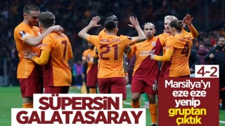 Galatasaray, Marsilya'yı devirdi