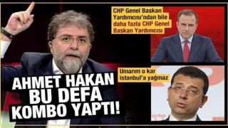 Ahmet Hakan bu defa kombo yaptı: İmamoğlu ve Selçuk Tepeli'yi kızdıracak sözler