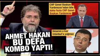 Ahmet Hakan bu defa kombo yaptı: İmamoğlu ve Selçuk Tepeli'yi kızdıracak sözler