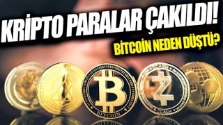 Bitcoin ve kripto paralar çakıldı! Bitcoin neden düştü?
