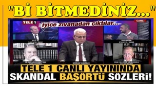 Canlı yayında skandal başörtüsü sözleri! İyice hadlerini aştılar