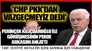 Doğu Perinçek'ten CHP'ye yönelik çok sert eleştiriler: PKK'dan vazgeçmeyeceklerini söylediler