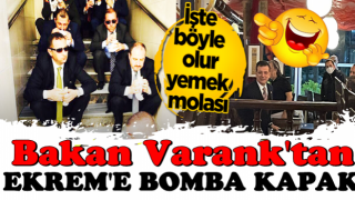 İşte böyle olur yemek molası! Bakan Varank’tan CHP’li Ekrem’e bomba kapak!