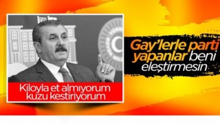 Mustafa Destici: Gay'lerle yılbaşı kutlayanlar beni eleştirirse kabul etmem