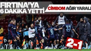 Trabzonspor geri döndü! Galatasaray 90'da yıkıldı