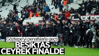 Beşiktaş, Göztepe'yi penaltılarda yendi