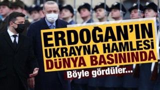 Erdoğan'ın Ukrayna hamlesi dünya basınında! Böyle gördüler