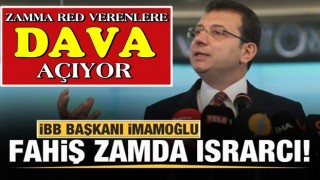 İBB ekrem fahiş zamda ısrarcı! Red oyu verenleri dava edecek