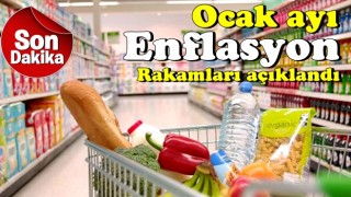 Son dakika haberi: Ocak ayı enflasyon rakamları açıklandı