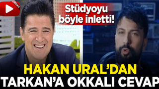 Stüdyoyu böyle inletti! Hakan Ural'dan Tarkan’a okkalı cevap!