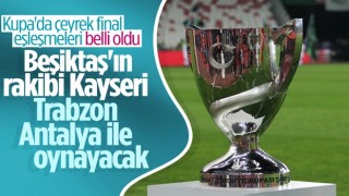 Türkiye Kupası çeyrek final eşleşmeleri