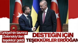 Zelenski’den Başkan Erdoğan’a teşekkür