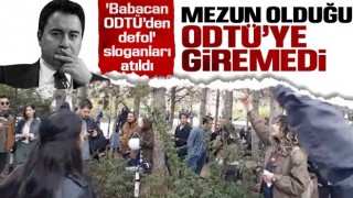 Ali Babacan, ODTÜ’ye alınmadı